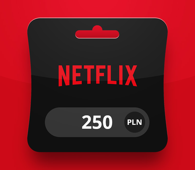 Netflix PLN 250 Gift Card PL cover art