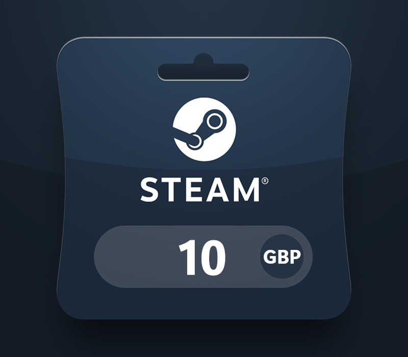 Steam Wallet GBP 10 Gift Card cover art