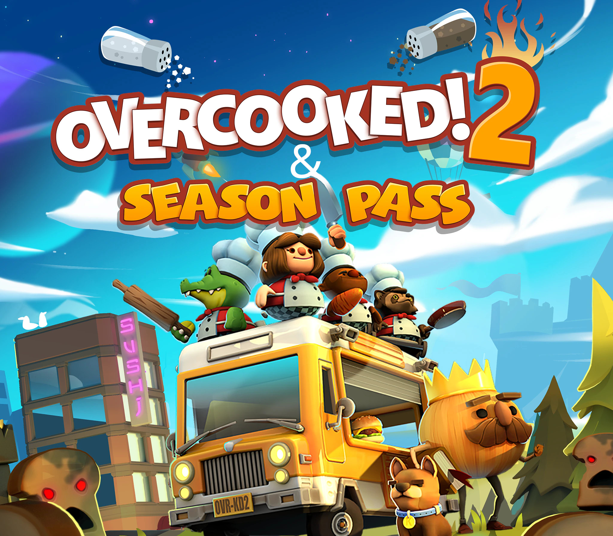 Overcooked! 2 + Season Pass cover art