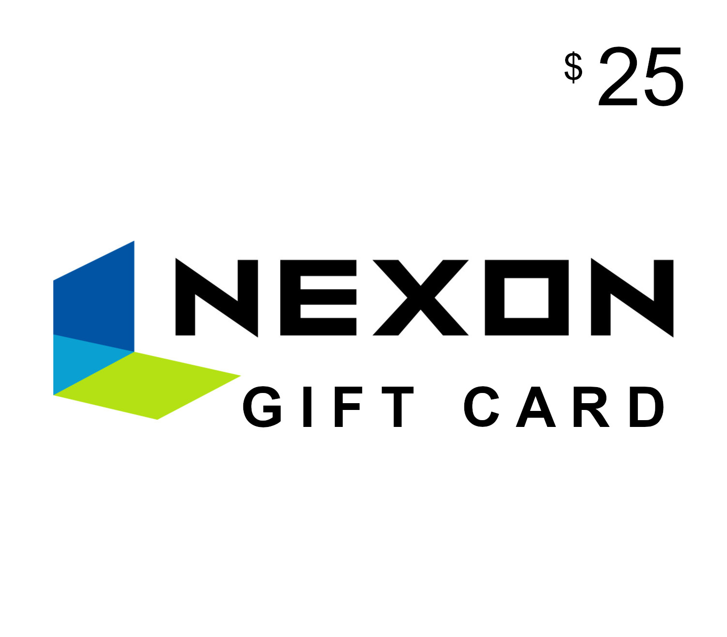 Nexon $25 Game Card cover art