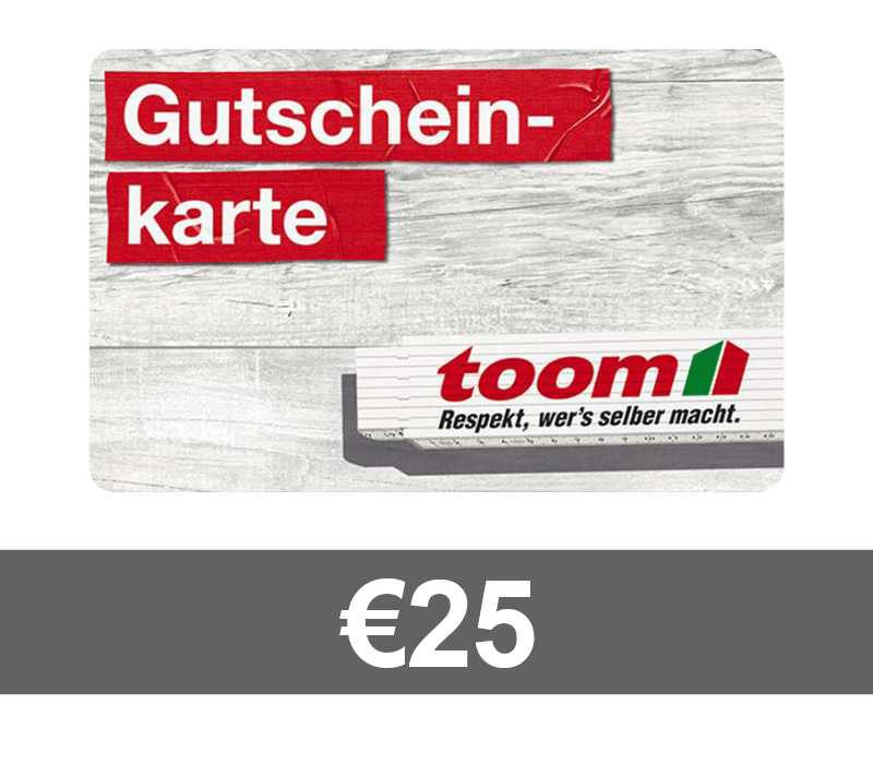 TOOM Baumarkt €25 Gift Card DE cover art