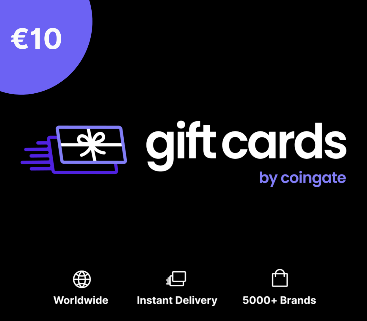 CoinGate €10 Voucher cover art