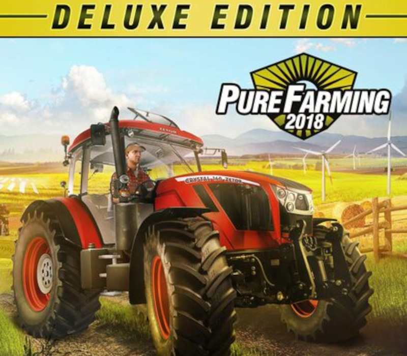 Pure Farming 2018 Deluxe Edition cover art