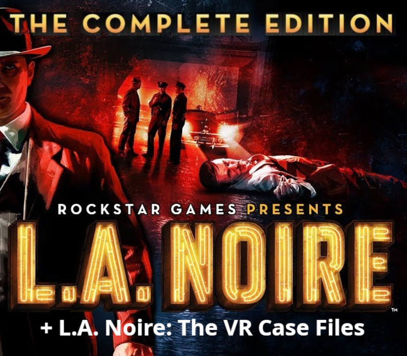 L.A. Noire + L.A. Noire: The VR Case Files Bundle cover art