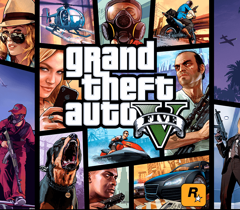 Grand Theft Auto V cover art