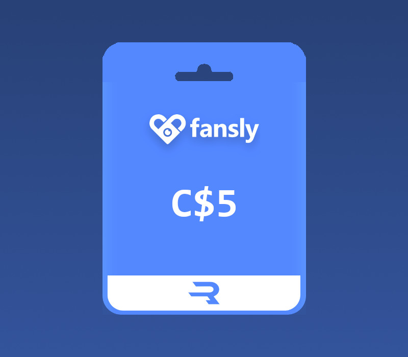 Rewarble Fansly CAD 5 Gift Card cover art
