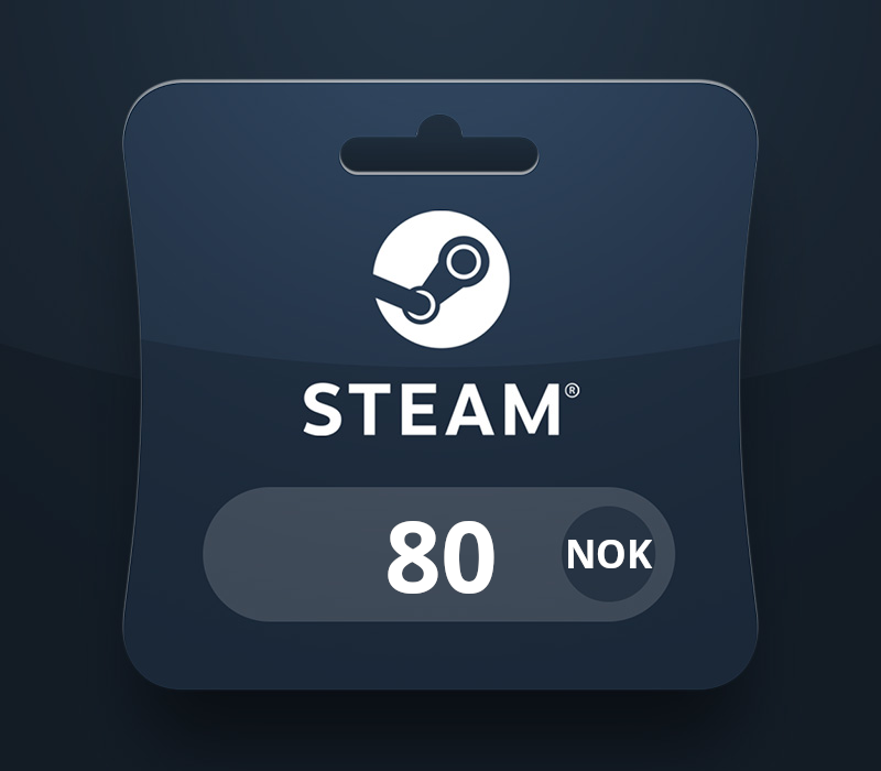 Steam Wallet NOK 80 Gift Card NO cover art