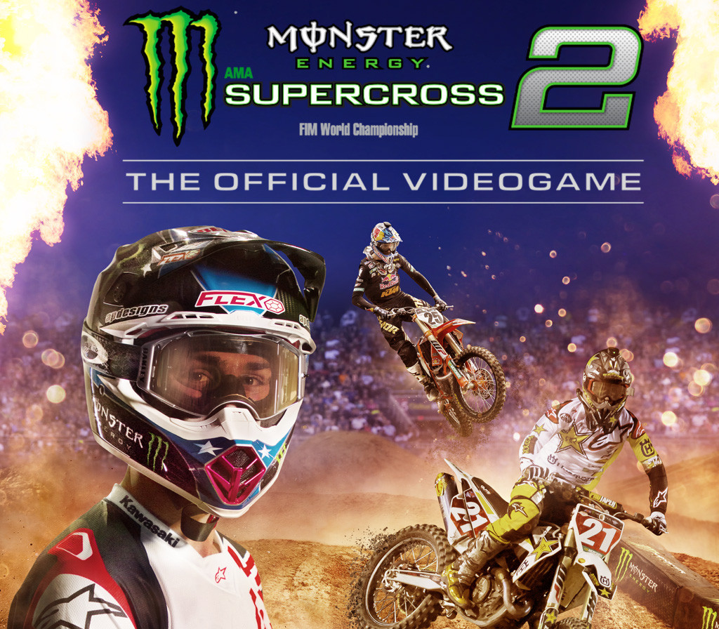 Monster Energy Supercross - The Official Videogame 2 cover art
