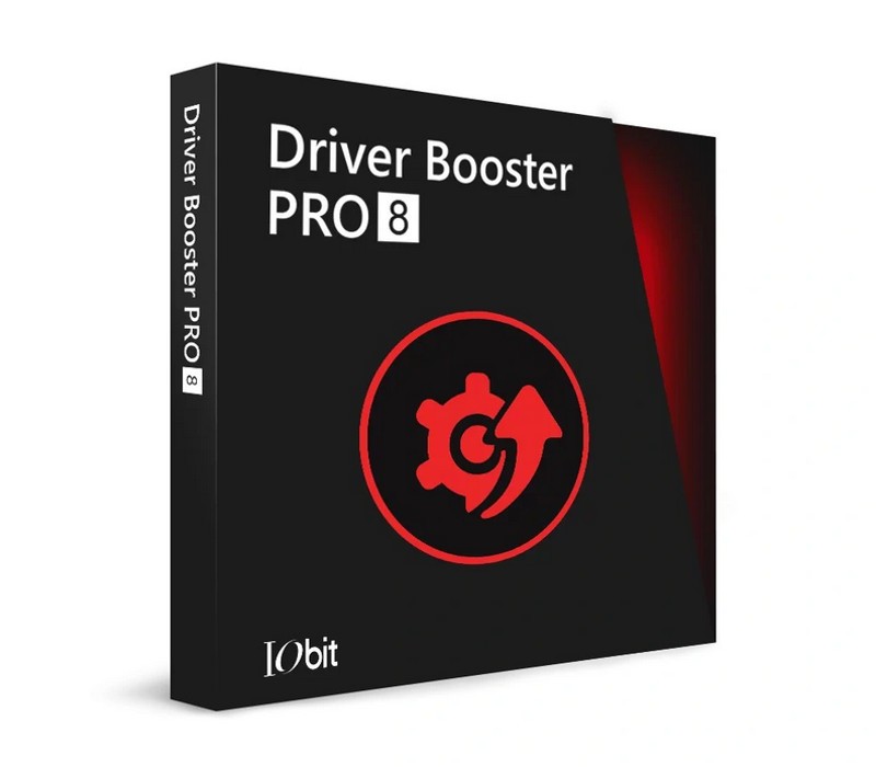 IObit Driver Booster 8 Pro (1 Year / 3 PCs) cover art