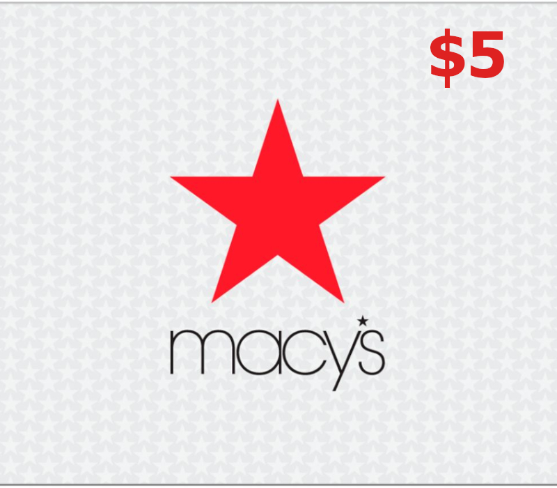 Macys $5 Gift Card cover art