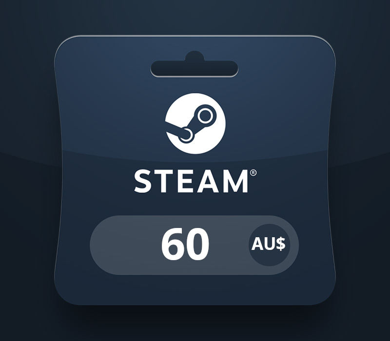 Steam Wallet AUD 60 Gift Card cover art