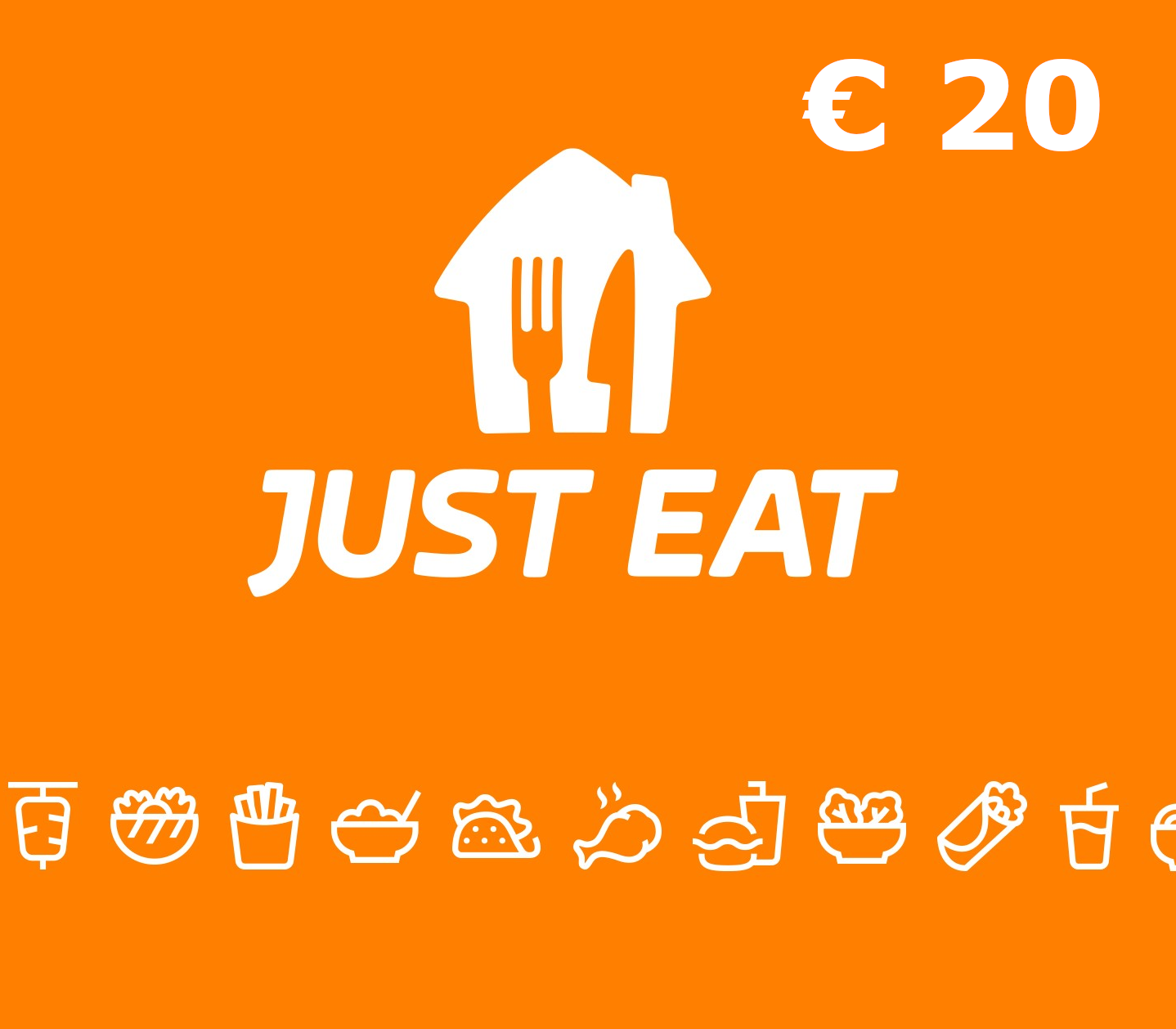 Just Eat €20 Gift Card NL cover art