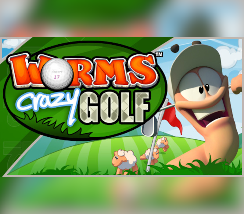 Worms Crazy Golf cover art