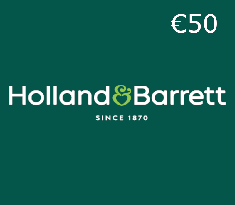 Holland & Barrett EUR 50 Gift Card NL cover art