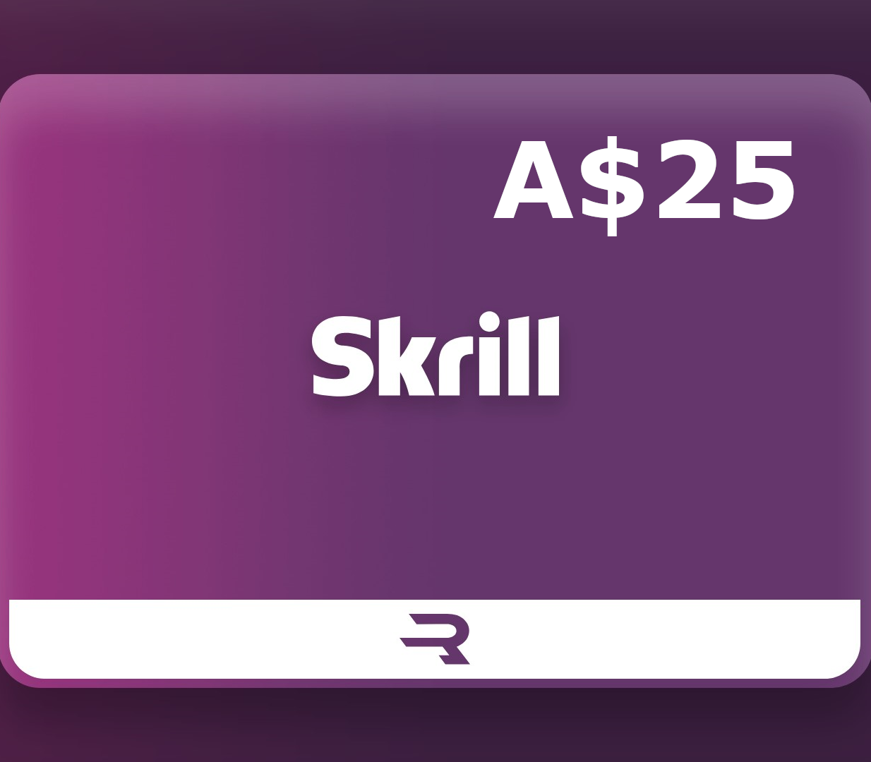 Rewarble Skrill AUD 25 Gift Card cover art