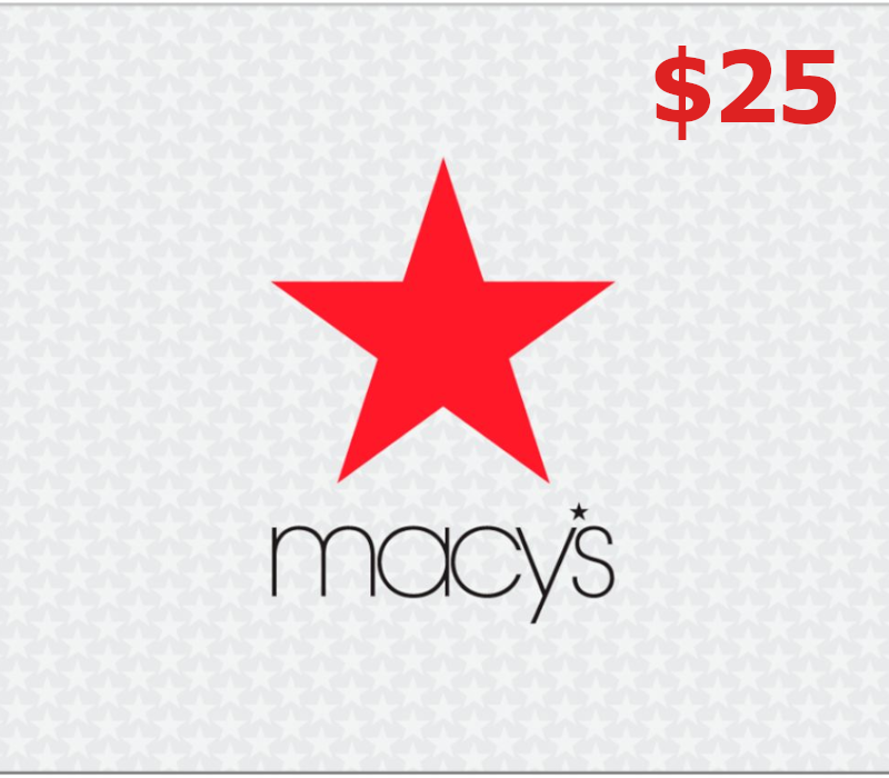 Macys $25 Gift Card cover art