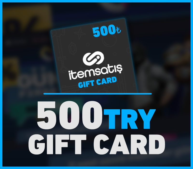 itemsatis 500 TRY Gift Card cover art