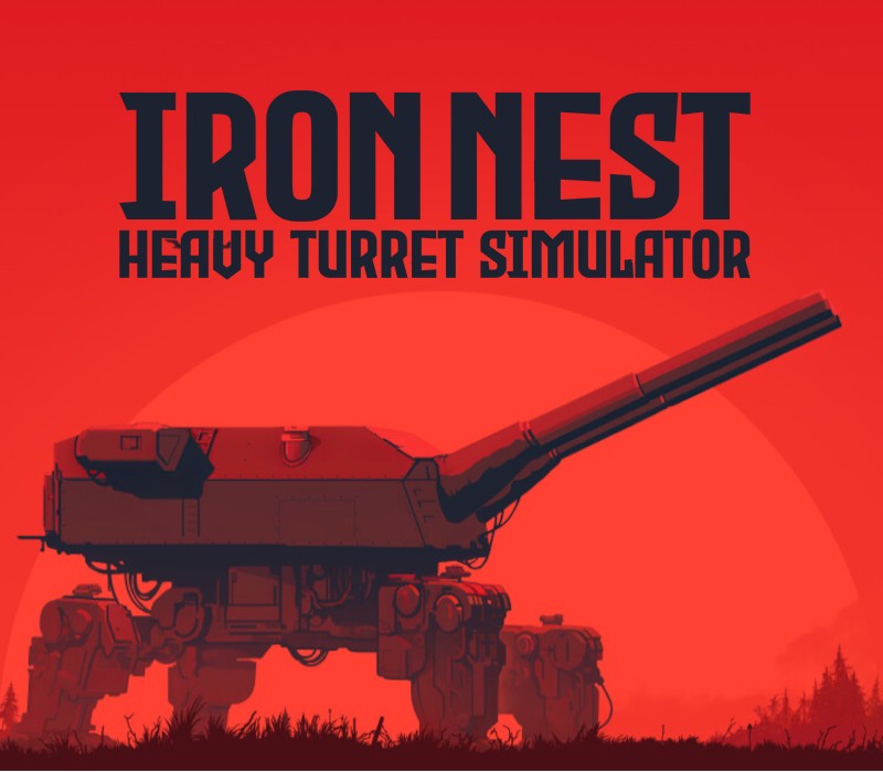 IRON NEST: Heavy Turret Simulator cover art