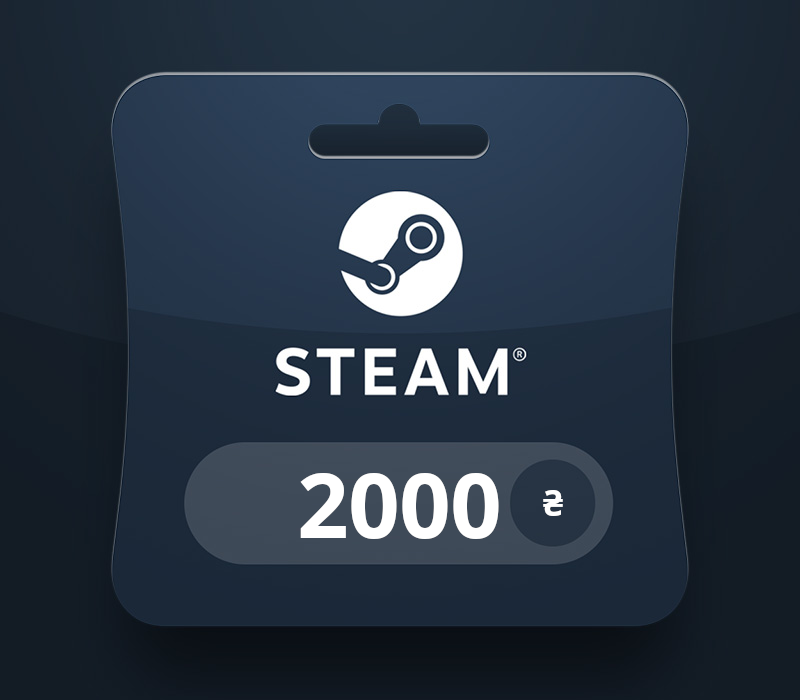 Steam Wallet UAH 2000 Gift Card UA cover art