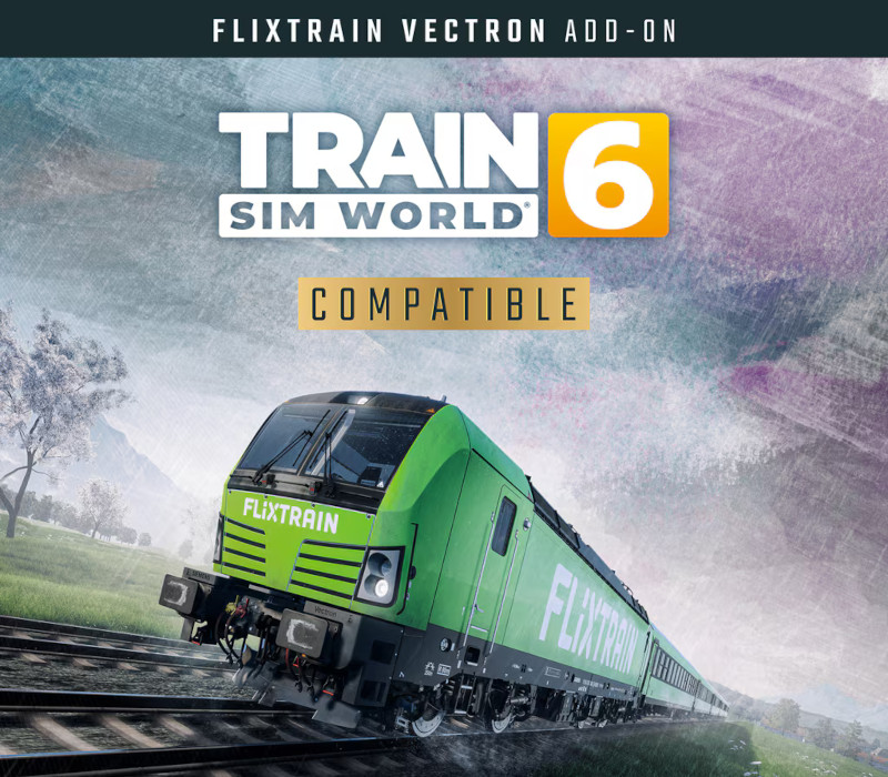 Train Sim World 6: FlixTrain BR 193 Vectron Loco Add-On DLC cover art