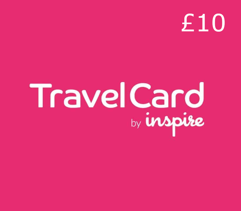 Inspire TravelCard GBP 10 Gift Card cover art