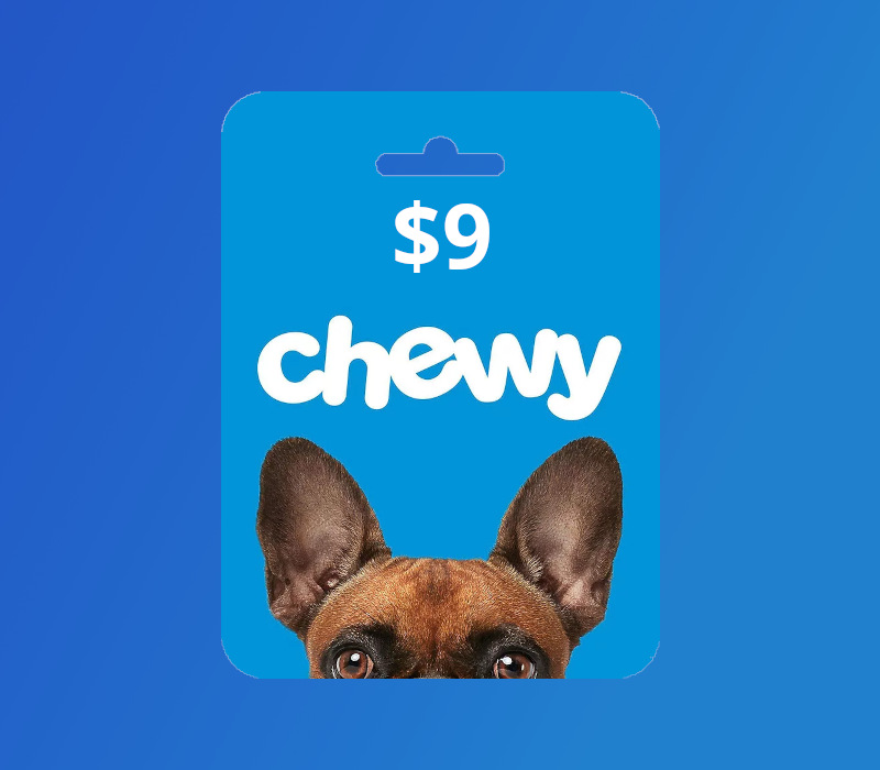 Chewy USD 9 Gift Card cover art