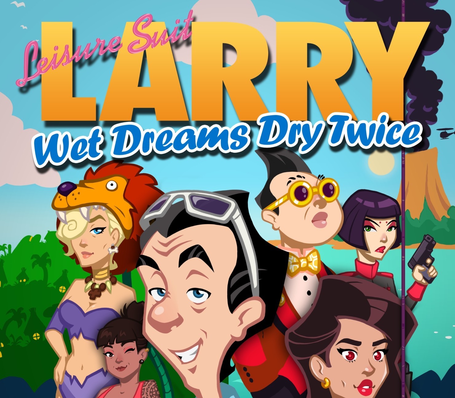 Leisure Suit Larry - Wet Dreams Dry Twice cover art