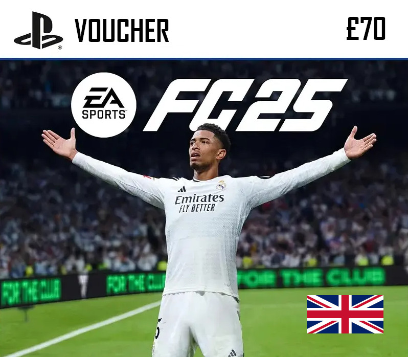 EA SPORTS FC 25 PlayStation Network Card £70 cover art