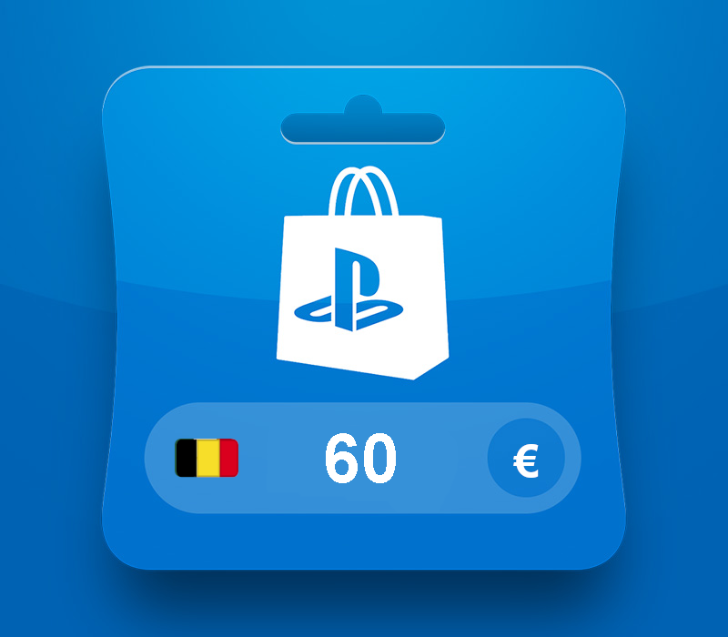 PlayStation Network EUR 60 Gift Card BE cover art