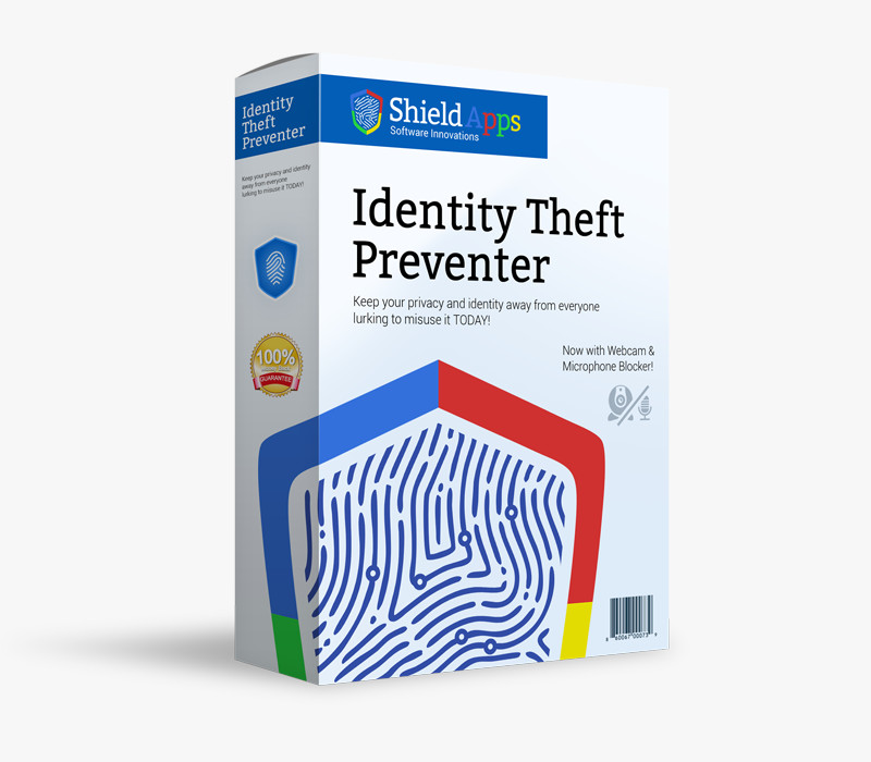 ShieldApps Identity Theft Preventer (1 Year / 1 Device) cover art