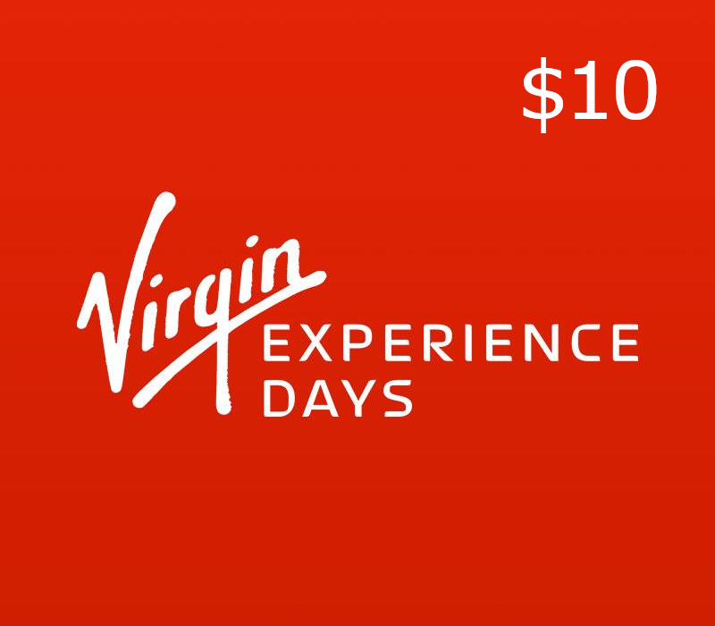 Virgin Experience Days $10 Gift Card cover art