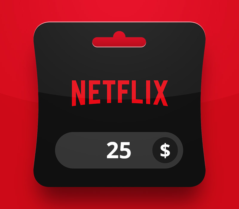 Netflix USD 25 Gift Card cover art
