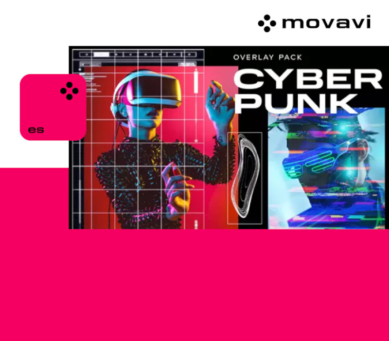 Movavi Video Editor 2025 - Cyberpunk Overlay Pack DLC cover art