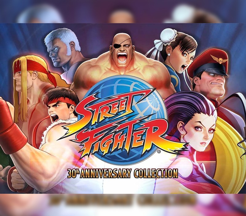 Street Fighter 30th Anniversary Collection Nintendo Switch Access cover art