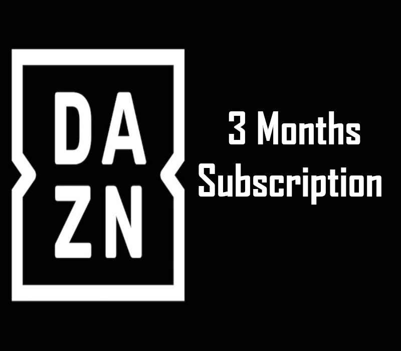 DAZN - 3 Months Subscription IT cover art