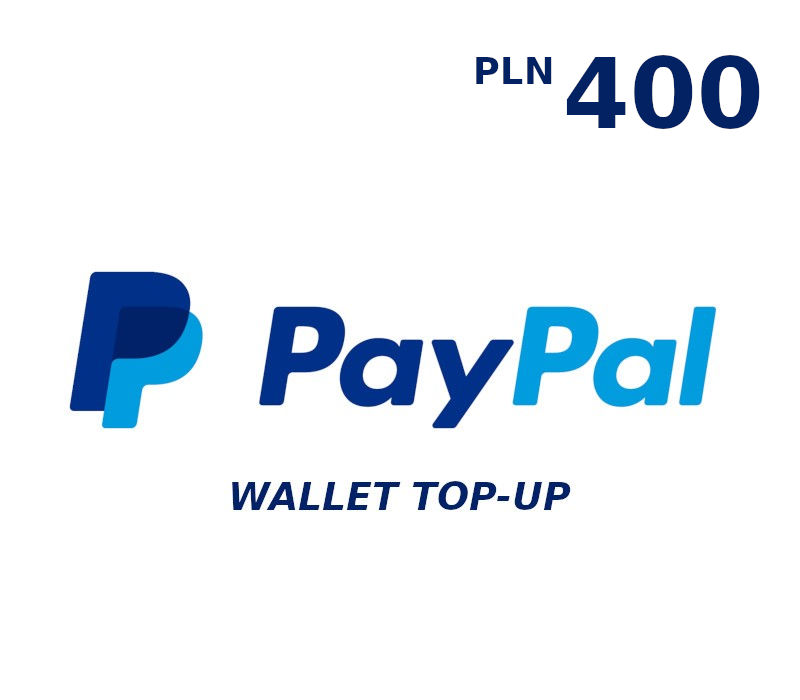 PayPal Wallet PLN 400 Top Up cover art