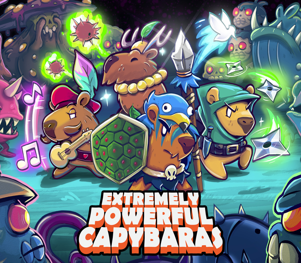 Extremely Powerful Capybaras cover art