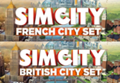 SimCity Double City Pack - British and French cover art