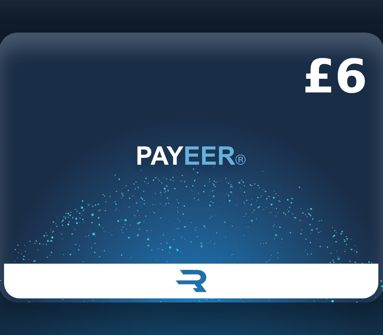 Rewarble Payeer GBP 6 Gift Card cover art